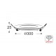 NETTO LED PANEL 26W 3.000K 1940Lm 230V Φ300 Ra80 DELFI2630R
