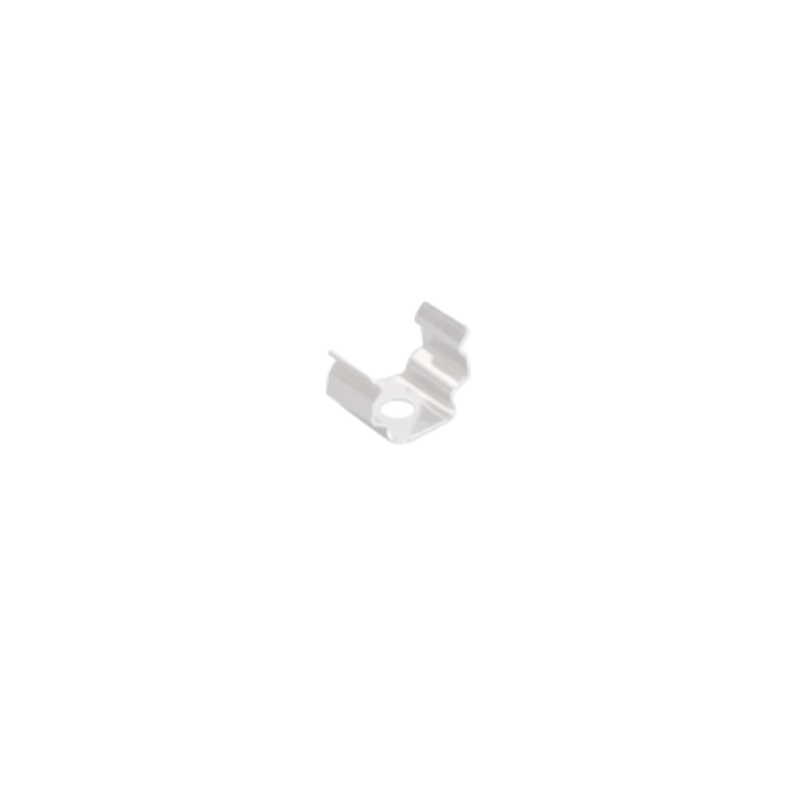 WHITE METAL MOUNTING CLIP FOR PROFILE P151W MC151162W WHITE METAL MOUNTING CLIP FOR PROFILE P151W MC151162W