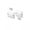 SET OF METAL END CAPS FOR PROFILE P217, 2 PCS WITHOUT HOLE EP217