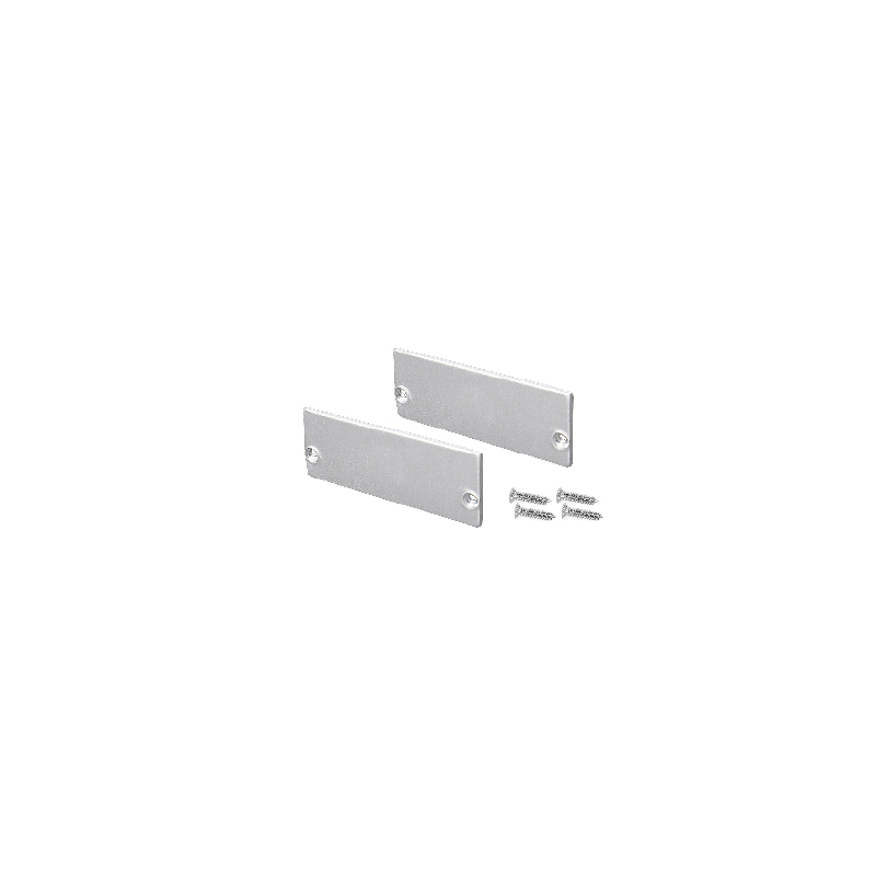 SET OF METAL END CAPS FOR P234, 2 PCS WITHOUT HOLE EP234 SET OF METAL END CAPS FOR P234, 2 PCS WITHOUT HOLE EP234