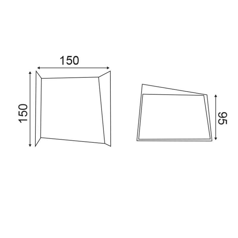 NETTO FORMER 4W SMD EPISTAR LED 3000K 230V GREY HA2087 NETTO FORMER 4W SMD EPISTAR LED 3000K 230V GREY HA2087