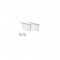 SET OF METAL END CAPS FOR P281, 2 PCS WITHOUT HOLE EP281