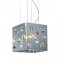 NETTO # SUSPENDED LAMP SQUARE  CUBE  MD66054A