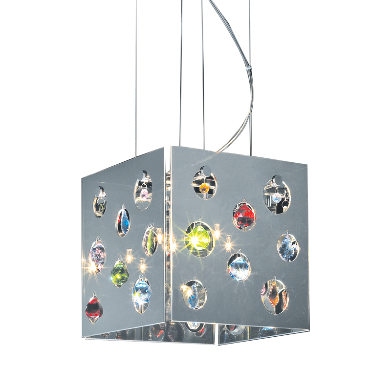 NETTO # SUSPENDED LAMP SQUARE  CUBE  MD66054A