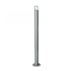 NETTO POLE 90CM CLEAR 2W LED 3000K 230V GREY HA5504T900