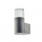 NETTO UP CLEAR 2W LED 3000K 230V GREY HA5504