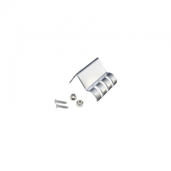 Metal mounting clip with adjustable angle for P8N profile MC8