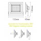 NETTO LED FLOOD LIGHT 10W 4000K 230V 940Lm 30pcs/cart LINUS1040 NETTO LED FLOOD LIGHT 10W 4000K 230V 940Lm 30pcs/cart LINUS1040