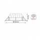 NETTO 30W CCT 3STEP COB 2535Lm120° ΦΚ.200 NM LUCECCT