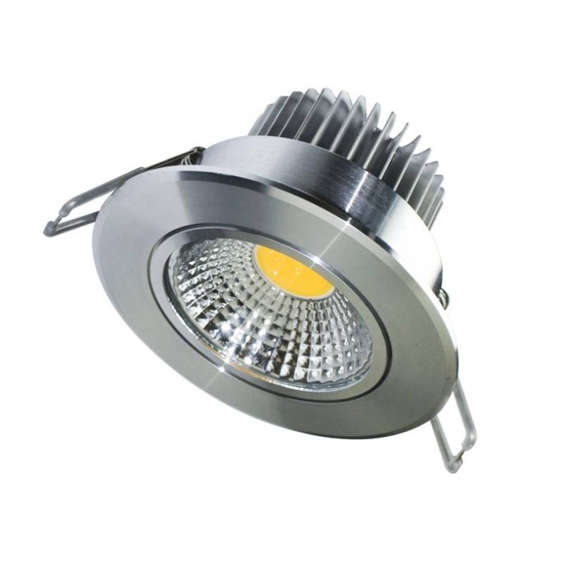 NETTO ROUND N.MAT MOV. LED SPOT 6W 6000K 440Lm COB 230V 60° Ra80 THEROC660RNM
