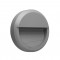 NETTO WALL GREY PC 230V IP65 8W 3.000K 430LM SLIM12