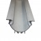 NETTO Allumin. Profile LUNA indirect light PC semi clear diffuser P59