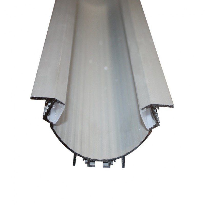 NETTO Allumin. Profile LUNA indirect light PC semi clear diffuser P59