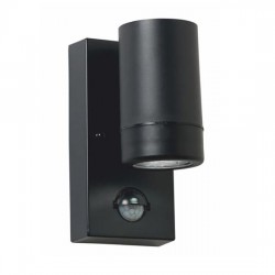SENSOR ONE BEAM BLACK WALL LUMINAIRE GU10 MAX. 3W LED IP65 SL7032BS SENSOR ONE BEAM BLACK WALL LUMINAIRE GU10 MAX. 3W LED IP65 SL7032BS