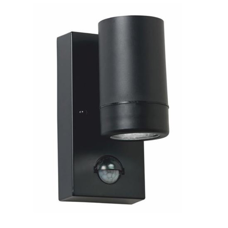 SENSOR ONE BEAM BLACK WALL LUMINAIRE GU10 MAX. 3W LED IP65 SL7032BS