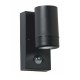 SENSOR ONE BEAM BLACK WALL LUMINAIRE GU10 MAX. 3W LED IP65 SL7032BS