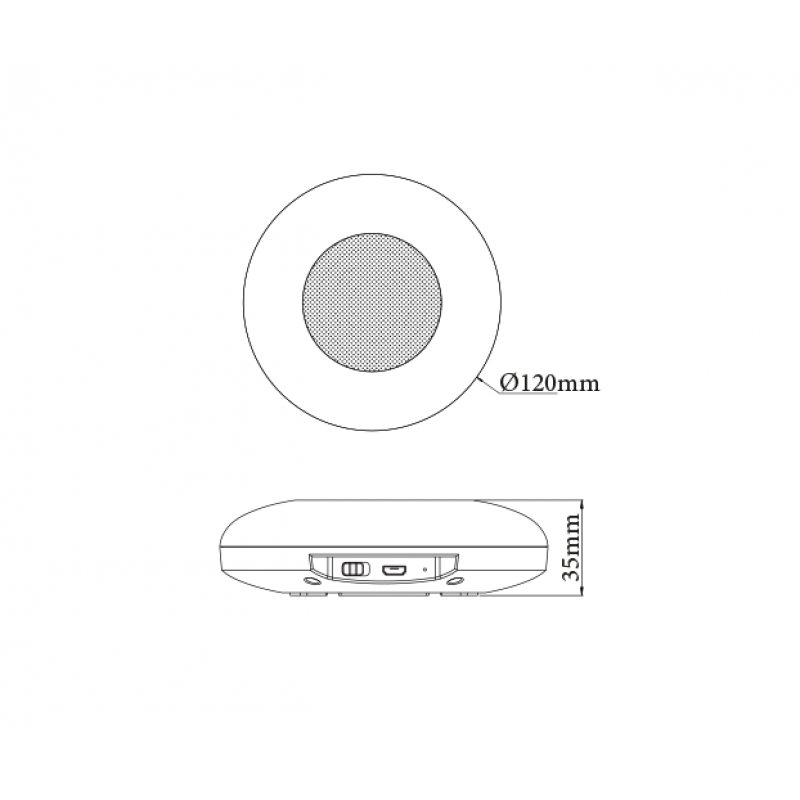 NETTO LED SMART LAMP MUSIC BOX II 5W RGB BT4.0+APP RAINBOW2