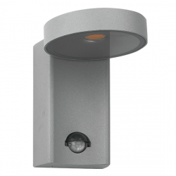 NETTO SENSOR WALL POREA 10W 650Lm COB LED 3000K 230V IP54 GREY POREA1030S