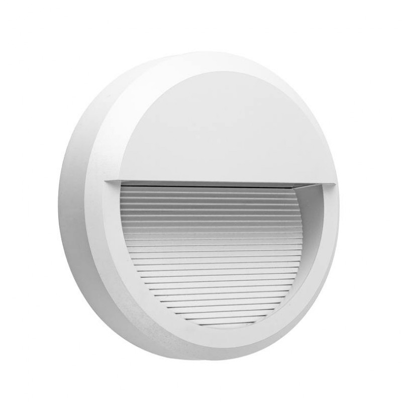 NETTO WALL WHITE PC 230V IP65 8W 3.000K 430LM SLIM12W NETTO WALL WHITE PC 230V IP65 8W 3.000K 430LM SLIM12W