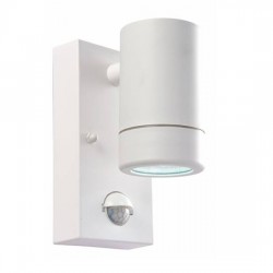 SENSOR ONE BEAM WHITE WALL LUMINAIRE GU10 MAX. 3W LED IP65 SL7032WS SENSOR ONE BEAM WHITE WALL LUMINAIRE GU10 MAX. 3W LED IP65 SL7032WS