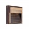 NETTO WALL RUST PC 230V IP65 8W 3.000K 430LM SLIM11R