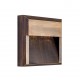 NETTO WALL RUST PC 230V IP65 8W 3.000K 430LM SLIM11R