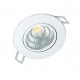 NETTO ROUND WHITE MOV. LED SPOT 6W 6000K 440Lm COB 230V 60° Ra80 THEROC660R