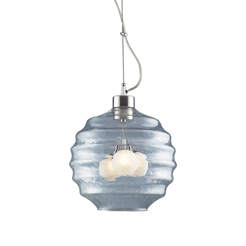 NETTO # 3-LIGHT SUSPENDED GLASS RING W15603