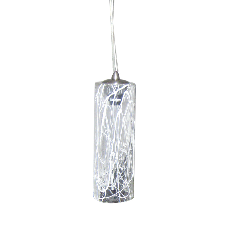 NETTO # SUSPENDED LIGHT TRANSPARENT GLASS W15921