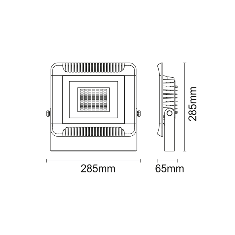 NETTO LED FLOOD LIGHT IP66 100W 3000K 9000Lm 230V 6PCS/CART X10030 NETTO LED FLOOD LIGHT IP66 100W 3000K 9000Lm 230V 6PCS/CART X10030