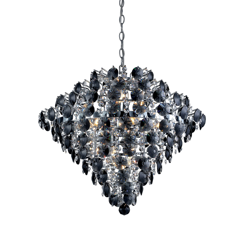 NETTO # PENDANT 10XE14 CRYSTAL BLACK D58 W195510B