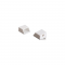 SET OF WHITE PLASTIC END CAPS FOR P151, 2PCS WITH HOLE EP151