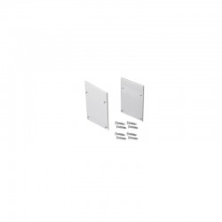 SET OF METAL END CAPS FOR P207, 2 PCS WITHOUT HOLE EP207 SET OF METAL END CAPS FOR P207, 2 PCS WITHOUT HOLE EP207