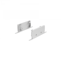 SET OF GREY PLASTIC END CAPS FOR P50N, 2 WITHOUT HOLE EP50N SET OF GREY PLASTIC END CAPS FOR P50N, 2 WITHOUT HOLE EP50N