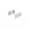 SET OF GREY PLASTIC END CAPS FOR P50N, 2 WITHOUT HOLE EP50N