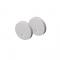 SET OF SILVER PLASTIC END CAPS FOR PROFILE P230, 2 PCS WITHOUT HOLE EP230