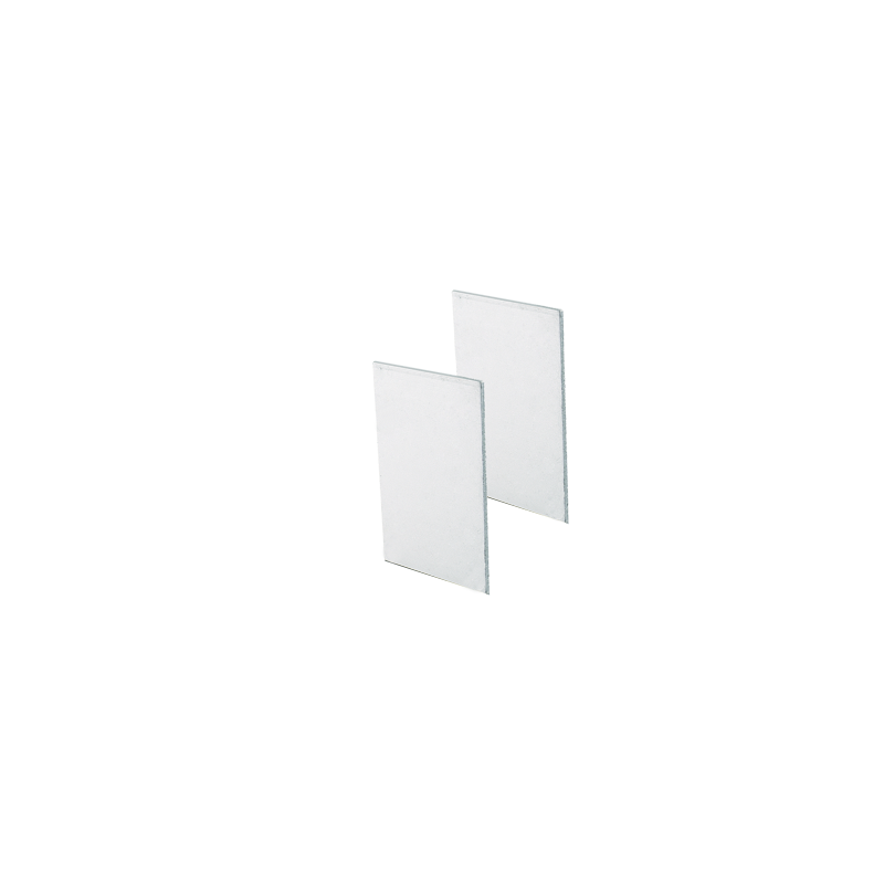 SET OF METAL END CAPS FOR PROFILE P210, 2 PCS WITHOUT SCREW HOLES EP210NH