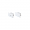 SET OF WHITE PLASTIC END CAPS FOR P127 1PC WITH HOLE   1PC WITHOUT HOLE EP127