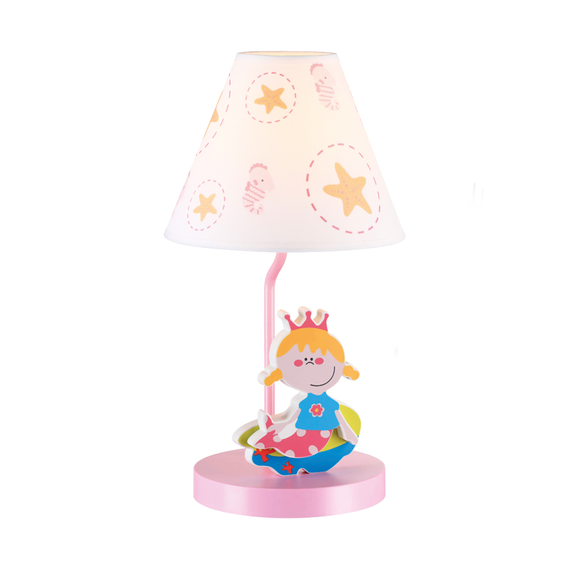 NETTO KIDS TABLE LAMP 1XE27 PRINCESS Φ21ΧΗ40CM MT04511A