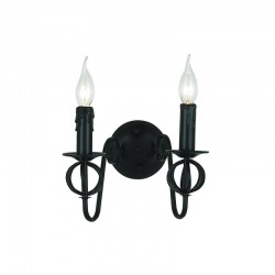 NETTO WALL BLACK METAL 2ΧΕ14 DLA1922 NETTO WALL BLACK METAL 2ΧΕ14 DLA1922