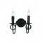 NETTO WALL BLACK METAL 2ΧΕ14 DLA1922