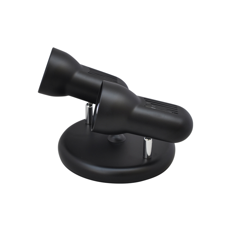 NETTO ROSET WITH 2 MOVABLE SPOTS R50 E14 BLACK SMU502PB NETTO ROSET WITH 2 MOVABLE SPOTS R50 E14 BLACK SMU502PB