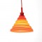 NETTO PENDANT SILICON ORANGE1ΧΕ27 SUTP106OR