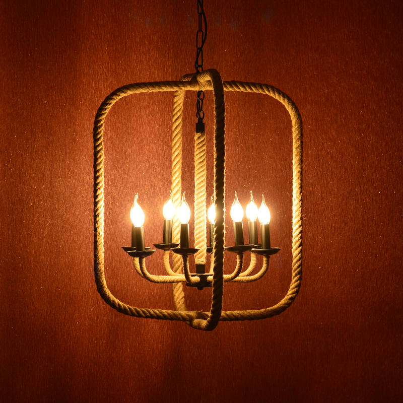 NETTO PENDANT 8XE14 METAL BLACK RECTANGLE+ROPE 60Χ60ΧΗ140CM 563608PRT NETTO PENDANT 8XE14 METAL BLACK RECTANGLE+ROPE 60Χ60ΧΗ140CM 563608PRT