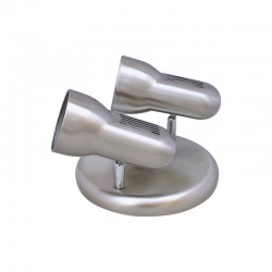 NETTO ROSET WITH 2 MOVABLE SPOTS R63 E27 NICKEL MAT SMU632PNM