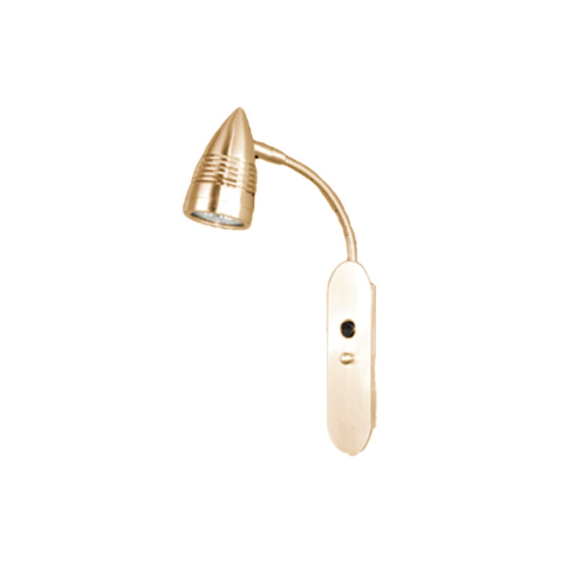 NETTO SPOT HUGO 1L SPIRAL BRASS HUGO1WMA