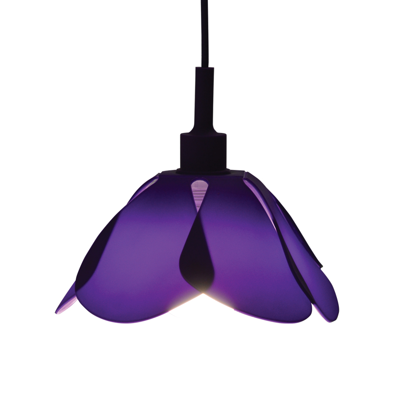 NETTO PENDANT1XE27 SILICON PURPLE SHADE SUTP104PU