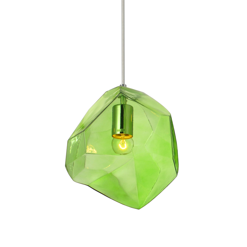 NETTO PENDANT 1XE27 GREEN GLASS Φ25cm V351891PGR