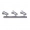 NETTO TRACK WITH 3 MOVABLE SPOTS R63 E27 NICKEL MAT SMU633BNM