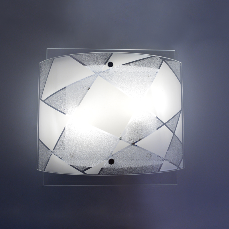 NETTO WALL MOUNTED/CEILING 2XE27 WHITE/CLEAR/CRYSTAL DOUBLE GLASS 31Χ29Χ10,8CM DLA977CL NETTO WALL MOUNTED/CEILING 2XE27 WHITE/CLEAR/CRYSTAL DOUBLE GLASS 31Χ29Χ10,8CM DLA977CL